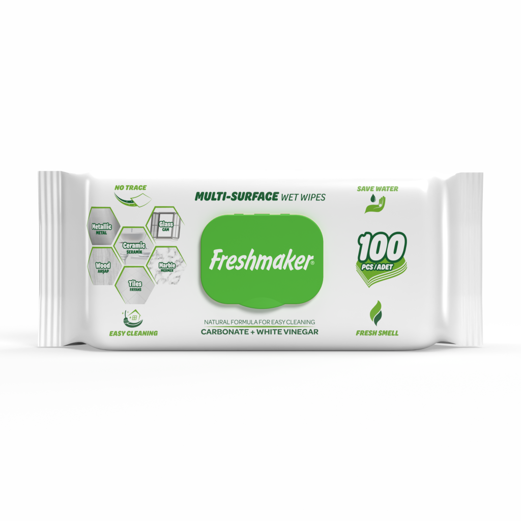 FRESHMAKER MULTI-SURFACE WET WIPES 100