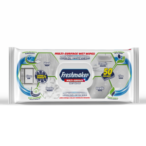 FRESHMAKER MULTI-SURFACE WET WIPES 50pcs